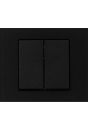 ATOM KOMÜTATÖR PRİZ SİYAH  PK:12